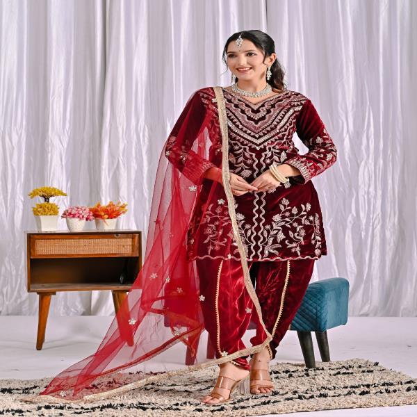 Dhoti Salwar and Dupatta