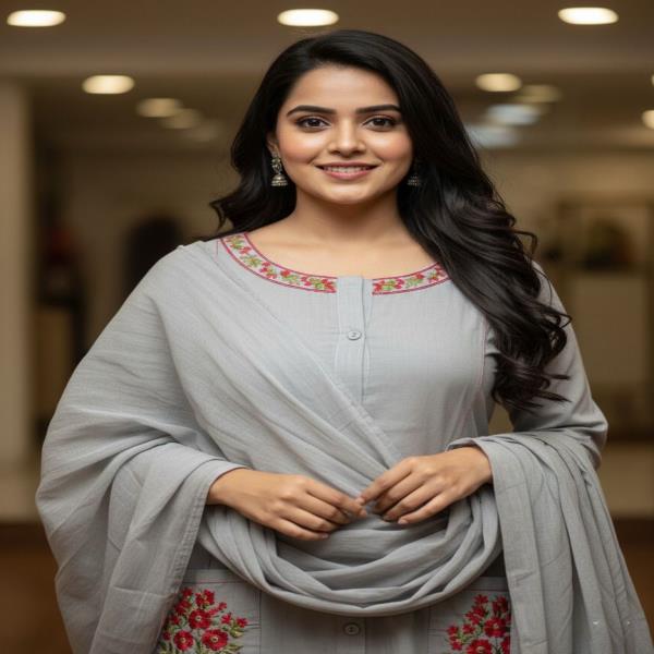 elegant flaired suit