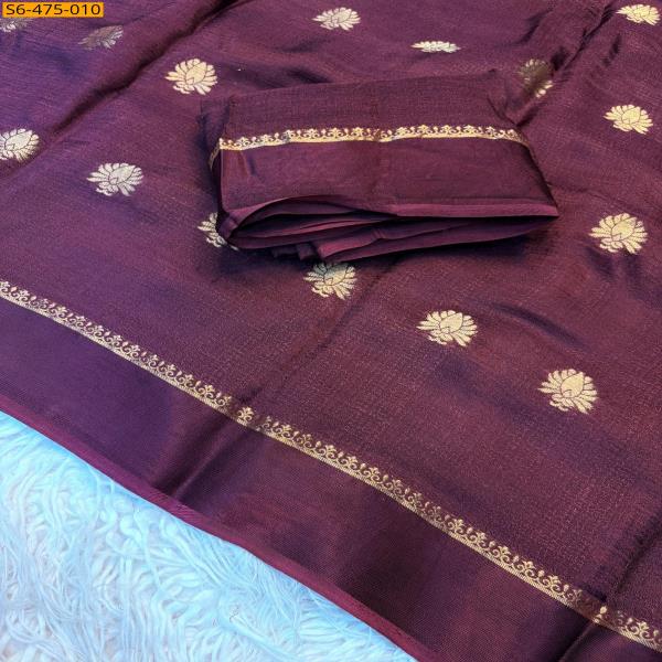 Jute Khadi fabric Saree